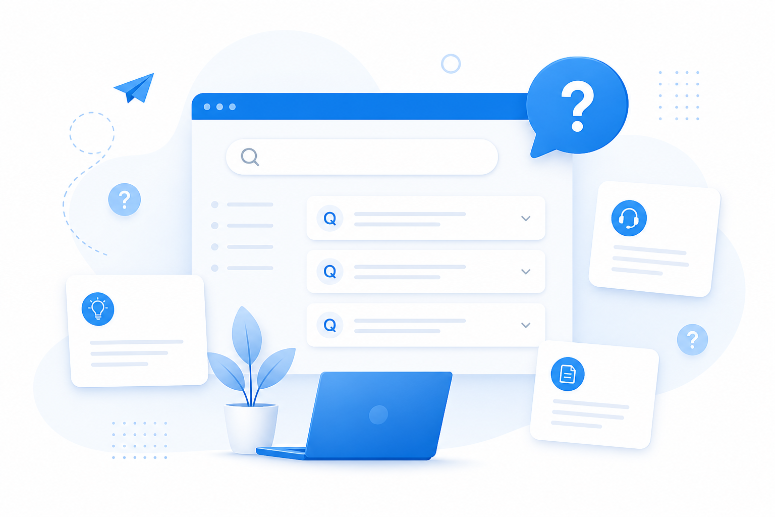 FAQ help center
